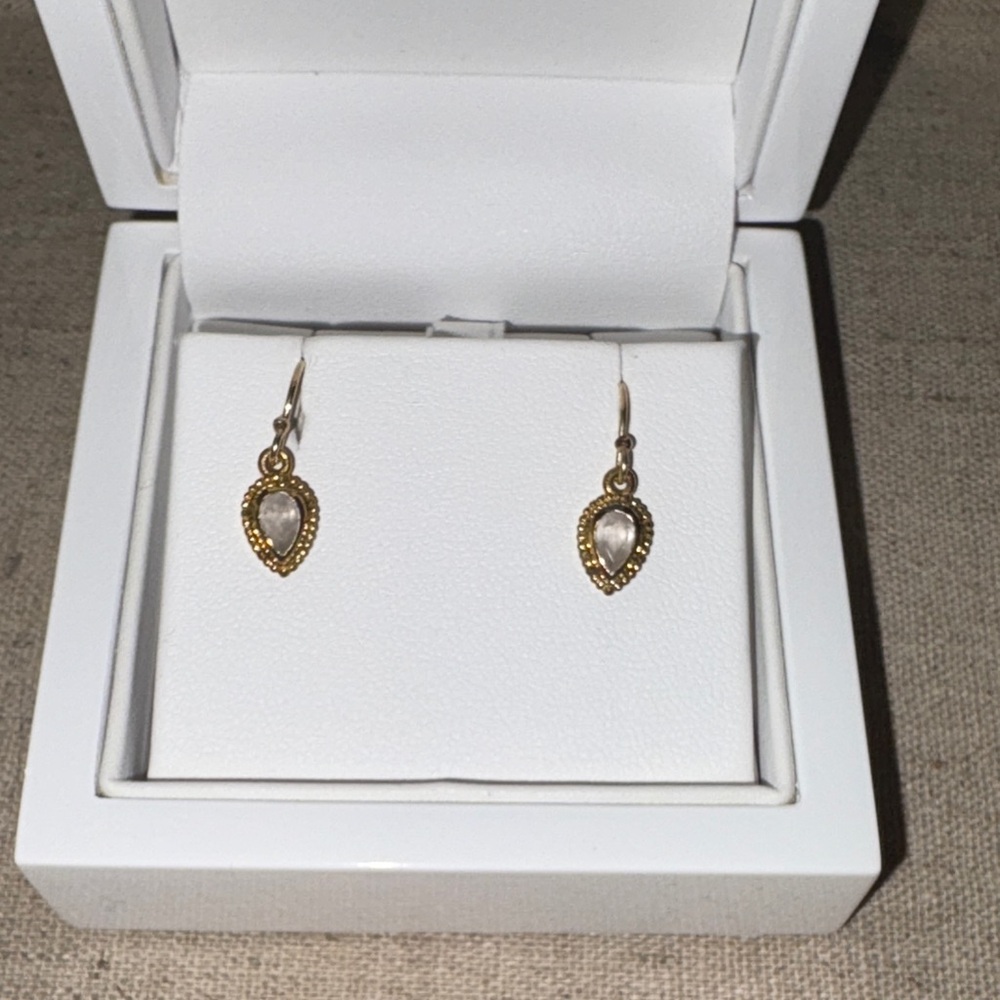 Lulu Designs Rose Quartz Ellis Earrings